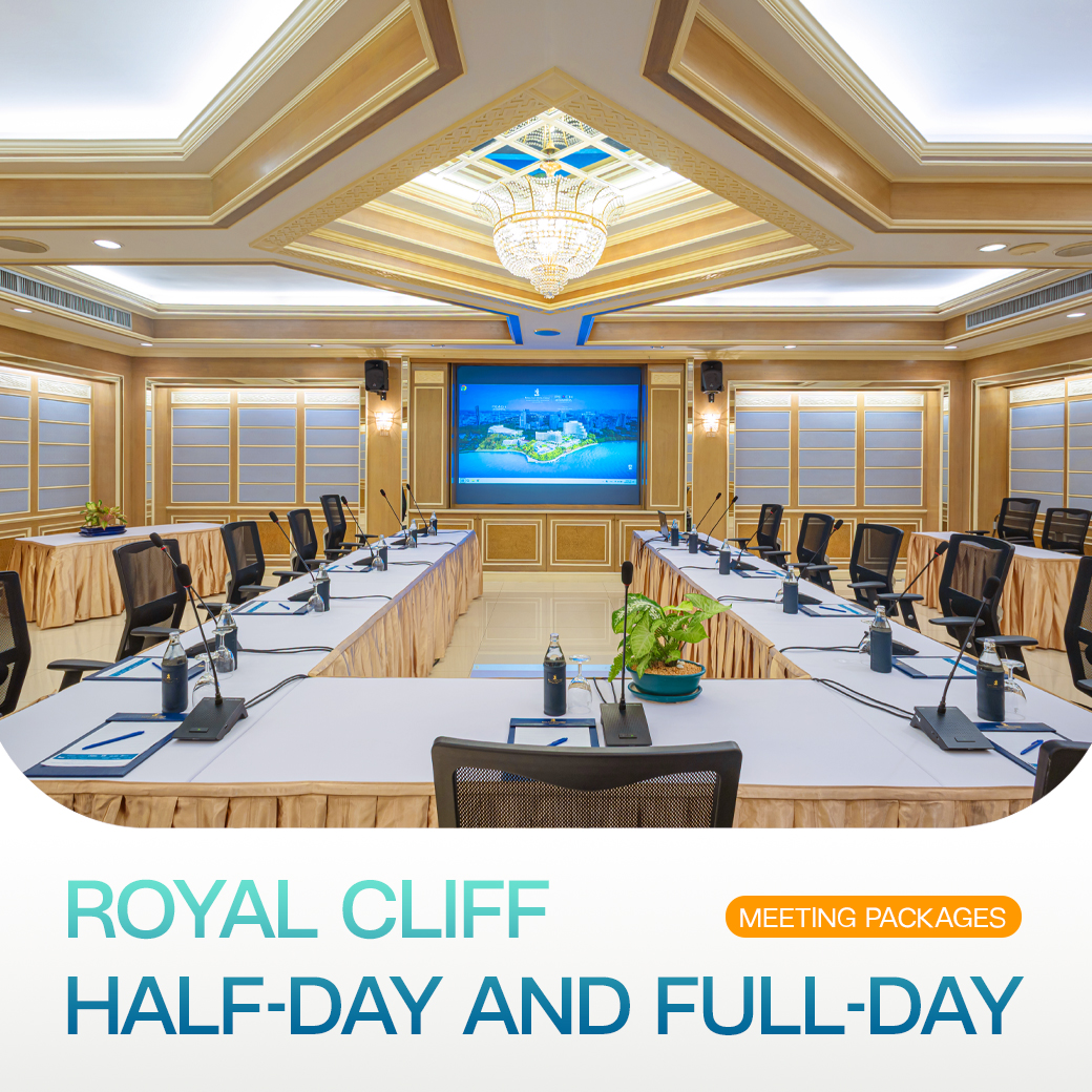 ROYAL CLIFF HALF-DAY AND FULL DAY MEETING PACKAGES